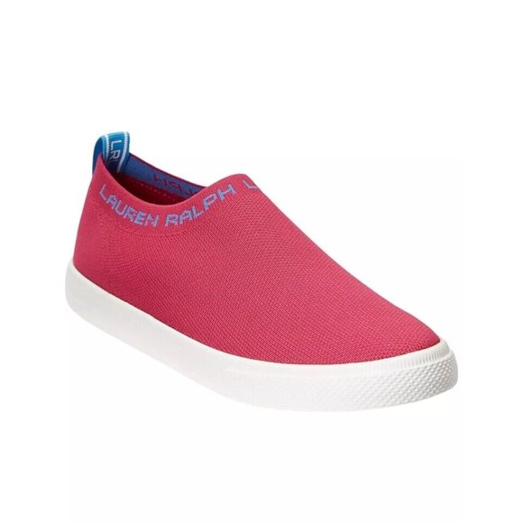 Lauren Ralph Lauren Women's Jordyn Slip-On Sneaker Pink Size 6.5 M - Picture 1 of 7